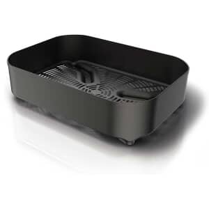 Ninja Woodfire Electric BBQ Grill Combo Crisper Basket Black