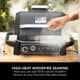 Ninja Woodfire Electric BBQ Grill Flat Plate Black 6
