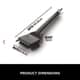 Ninja Woodfire Grill Cleaning Brush Black 3