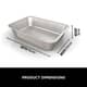 Ninja Woodfire XL Large Grease Tray Liners (Pack of 10) Silver 3