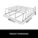 Ninja Woodfire XL Rib Rack Silver  4