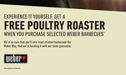 Free Weber Poultry Roaster with selected Grills - 80