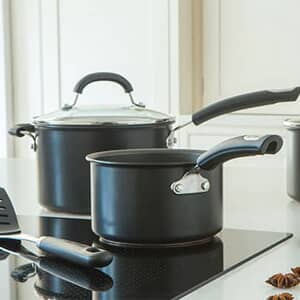 Hard Anodised Saucepans
