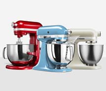 KitchenAid Artisan stand mixers