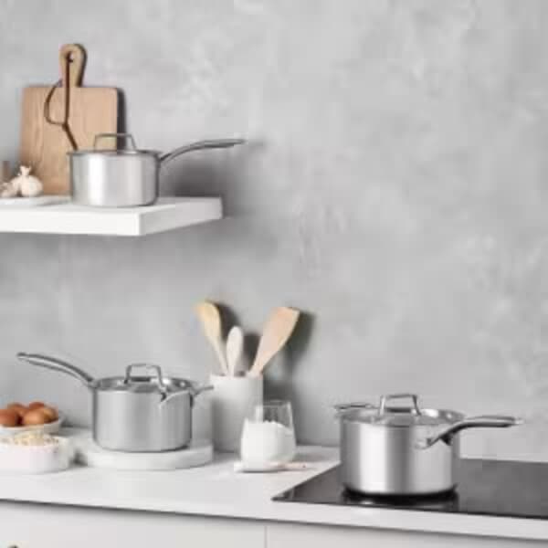Le Creuset Essential Stainless Steel Cookware