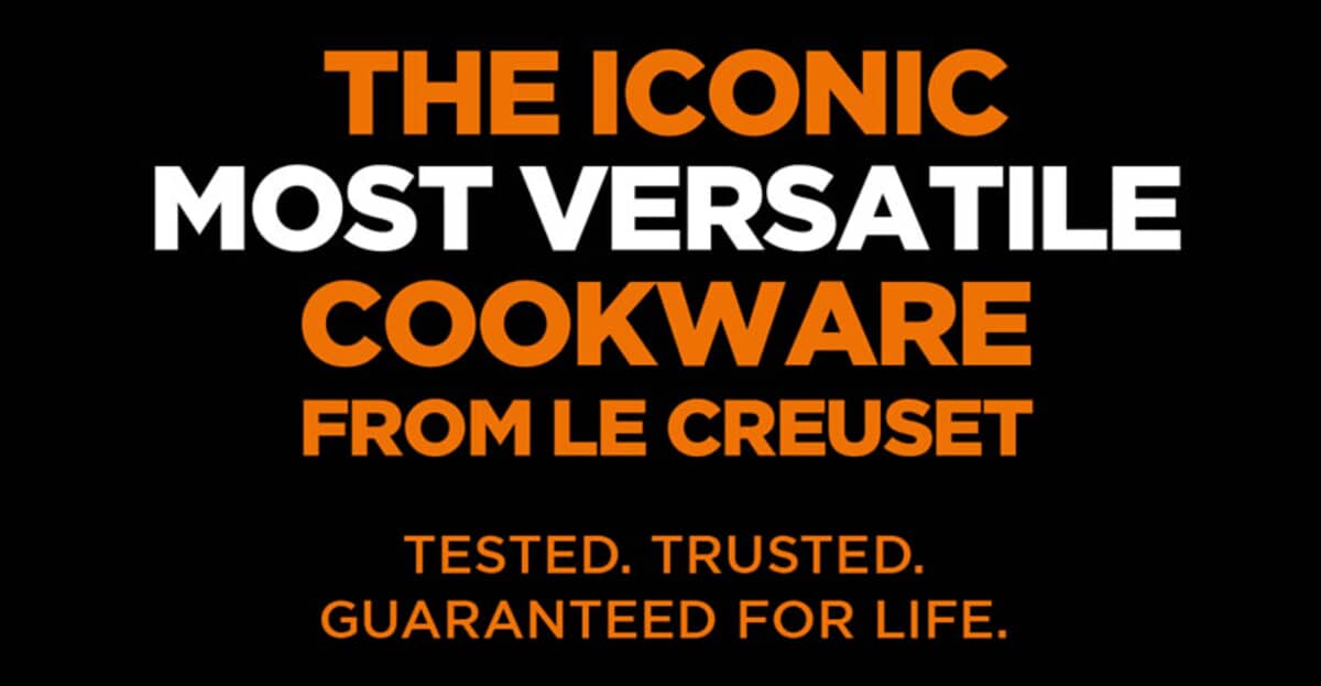 Le Creuset Cast Iron Cookware