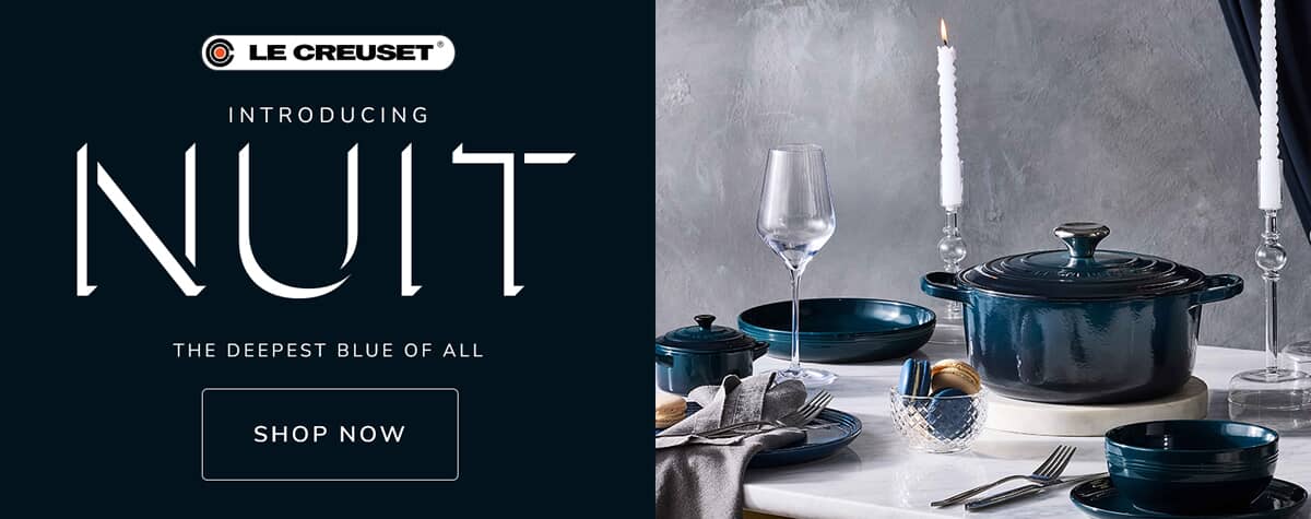 New Le Creuset Nuit Collection
