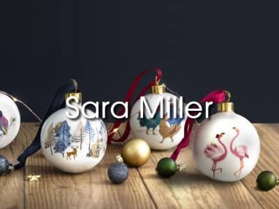 Sara Miller Christmas Tableware