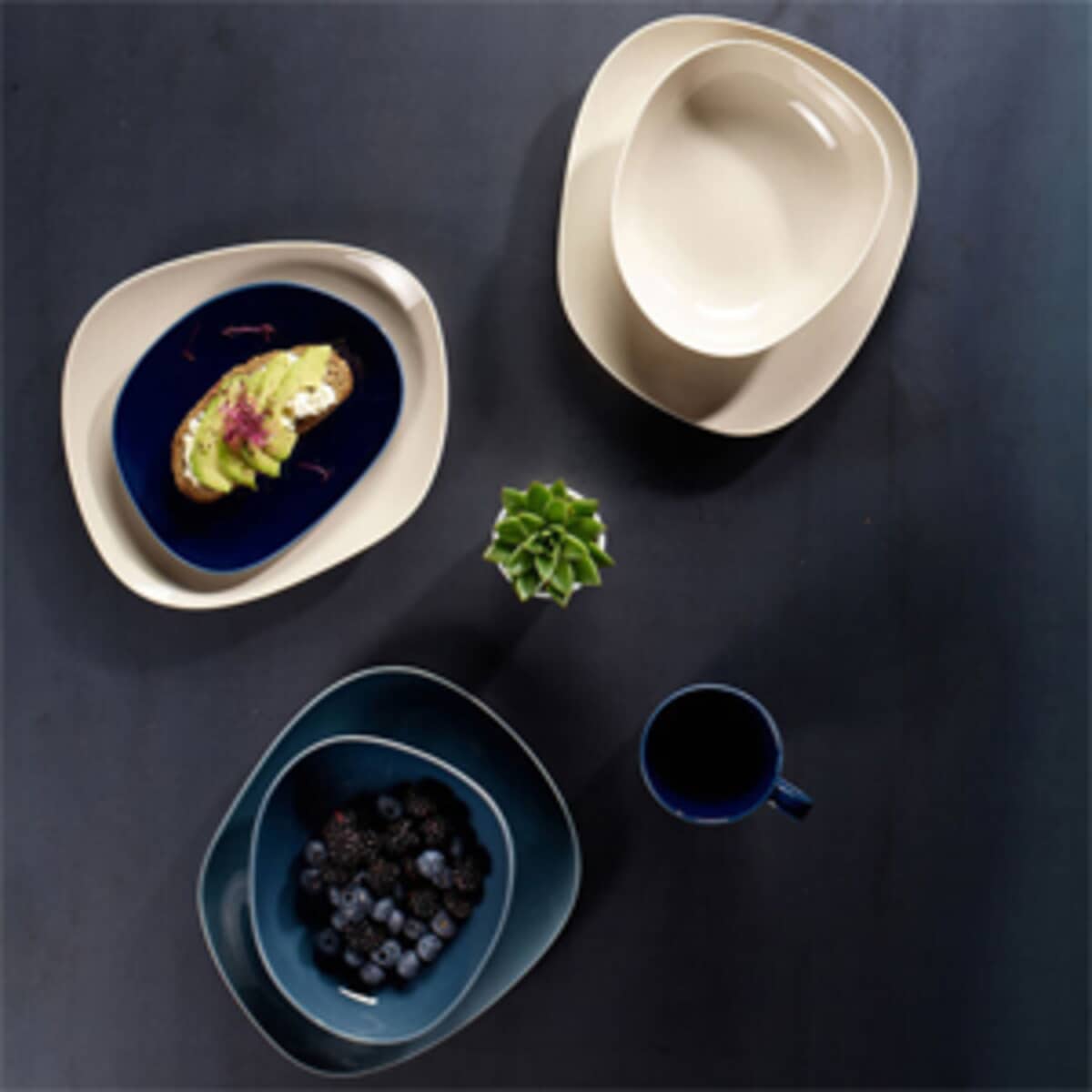 Villeroy Boch Organic Dark Blue