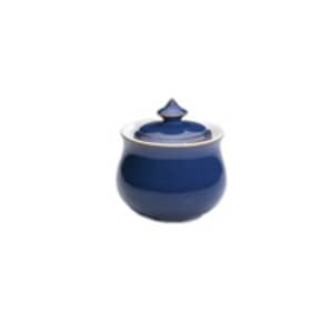 Denby Imperial Blue Covered Sugar Bowl