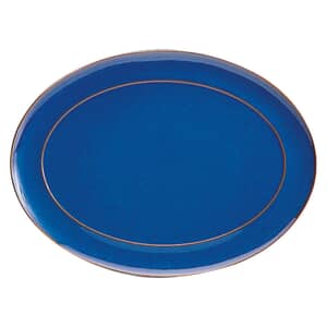 Denby Imperial Blue Oval Platter