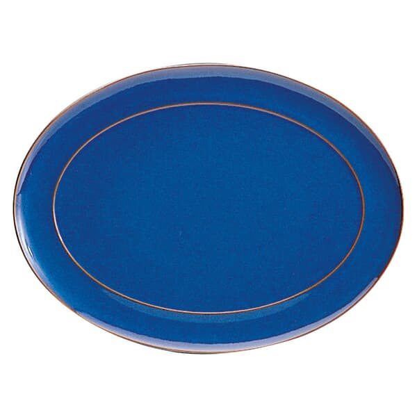 Denby Imperial Blue Oval Platter