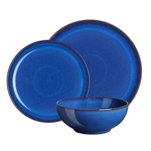 Denby Imperial Blue 12 Piece Coupe Box Set