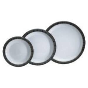 Denby Jet Stripes Medium Plate