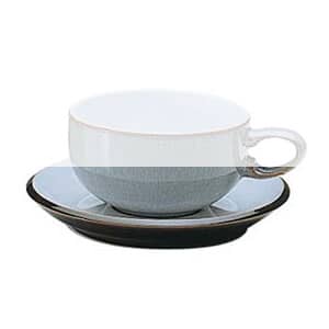 Denby Jet Grey Tea Saucer