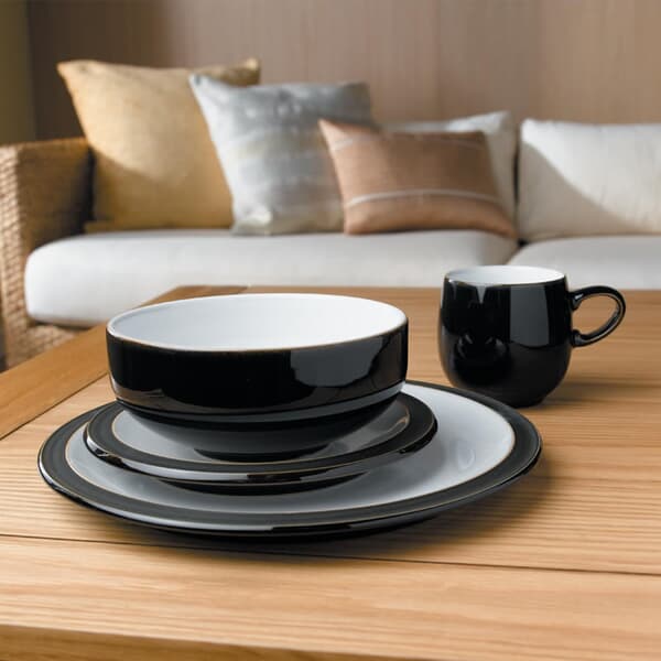 Denby Jet Black 16 Piece Boxed Set