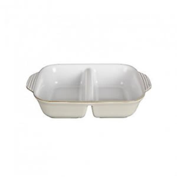 Denby Linen Divided Dish
