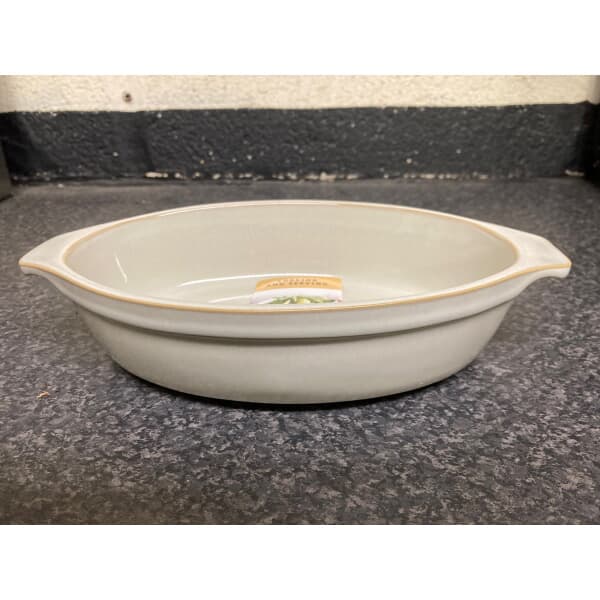 Denby Linen Small Oval Dish