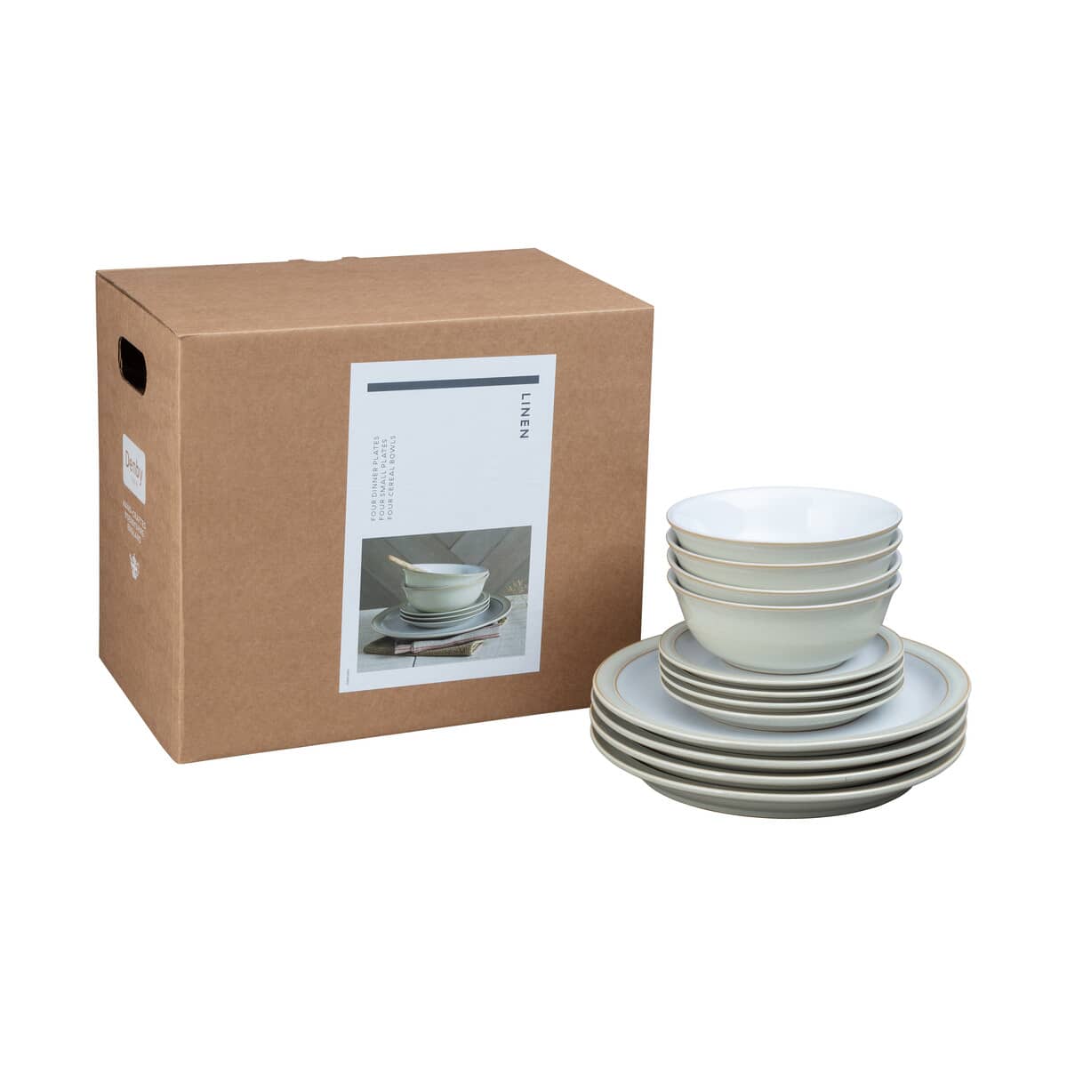 Denby linen dinnerware best sale