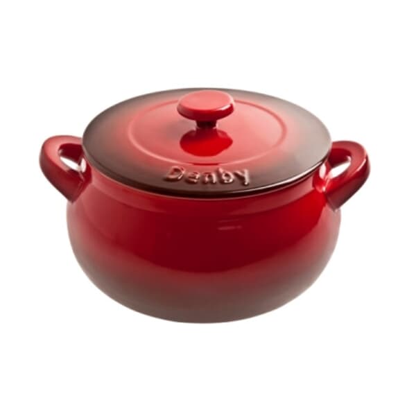 Denby Cherry Round Ceramic Casserole