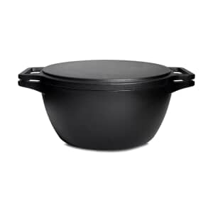 CrushGrind 4 In 1 Multifunctional Cast Iron Dutch Oven