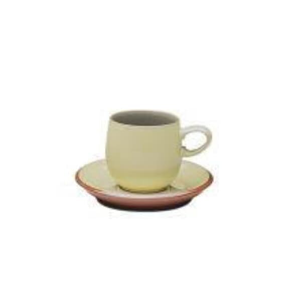 Denby Fire Yellow Small Curve Mug