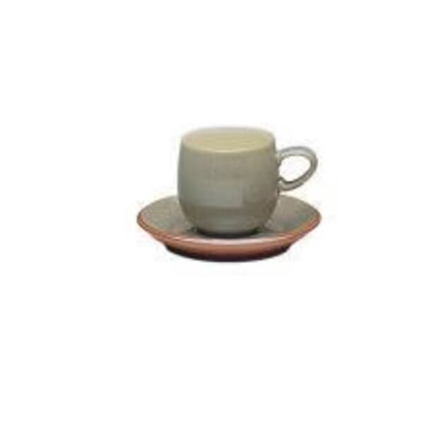 Denby Fire Green Saucer