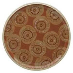 Denby Fire Chilli Round Platter
