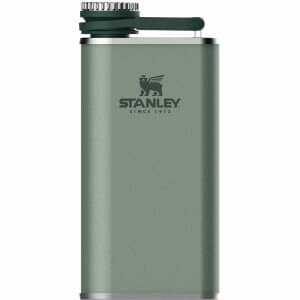 Stanley Classic Easy Fill Wide Mouth Flask 0.23L Hammertone Green