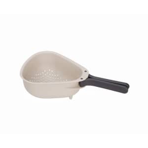 Joseph Joseph Droplet Large White Colander with Folding Handle