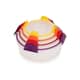 Joseph Joseph Nest Lock 4-Piece Multicolour Round Food Container Set