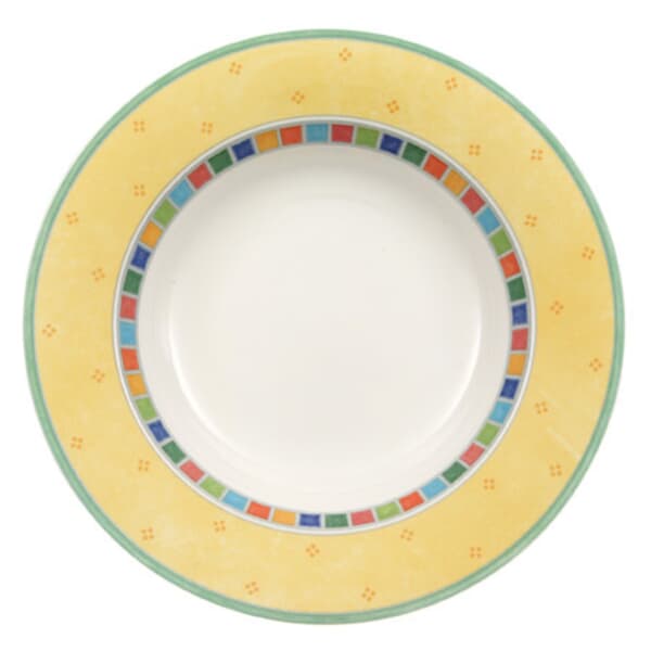Villeroy And Boch Twist Alea Limone Deep Plate 24cm
