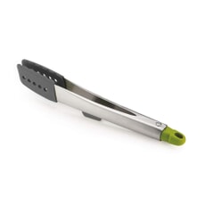 Joseph Joseph Elevate 12 Inch Stainless Steel Tongs - Grey/Green