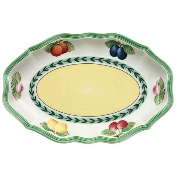 Villeroy And Boch French Garden Fleurence Pickle Dish 24cm/Sauceboat Stand