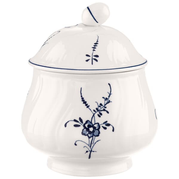 Villeroy And Boch Old Luxembourg 6 Person Covered Sugarpot 0.25L
