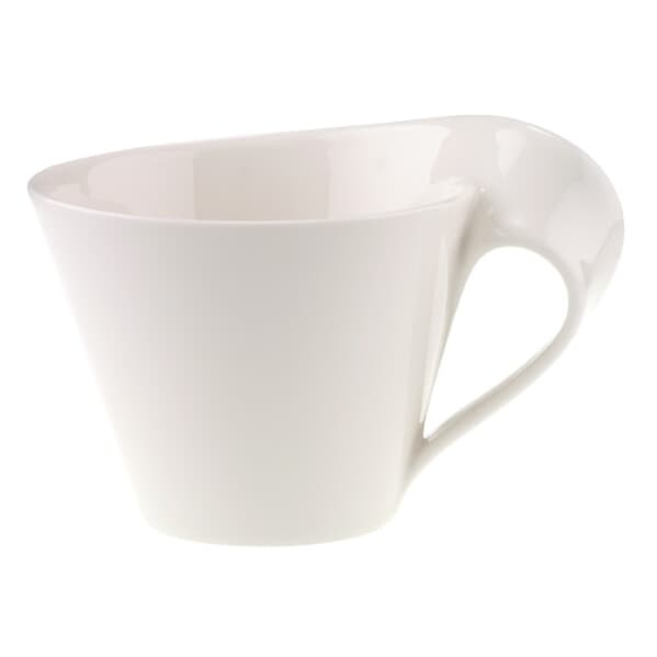 Villeroy and Boch New Wave Caffe White Coffee Cup 0.4L (Height 9.5cm)