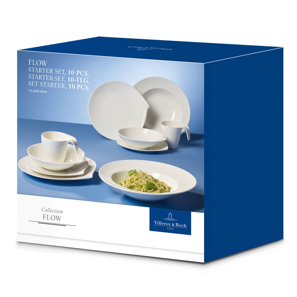 Villeroy And Boch Flow Starter Set (10 pieces) - (1034208544