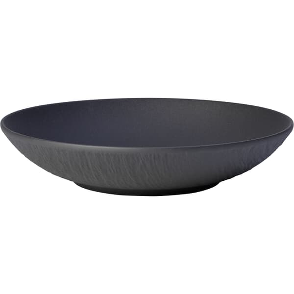Villeroy and Boch Manufacture Rock - 24cm Flat Bowl