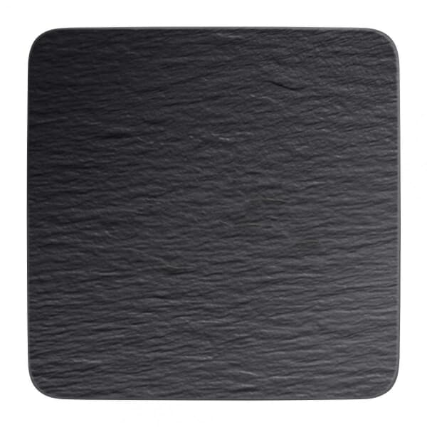 Villeroy and Boch Manufacture Rock - Square Gourmet Plate