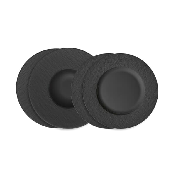 Villeroy and Boch Manufacture Rock - 4 Piece Tableset