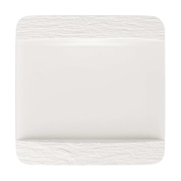 Villeroy and Boch Manufacture Rock Blanc - Square Flat Plate