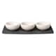 Villeroy and Boch New Moon White - Dipping Bowl Set