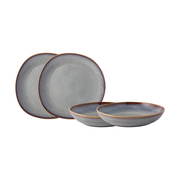 Villeroy and Boch Lave Beige 4 Piece Dinner Set