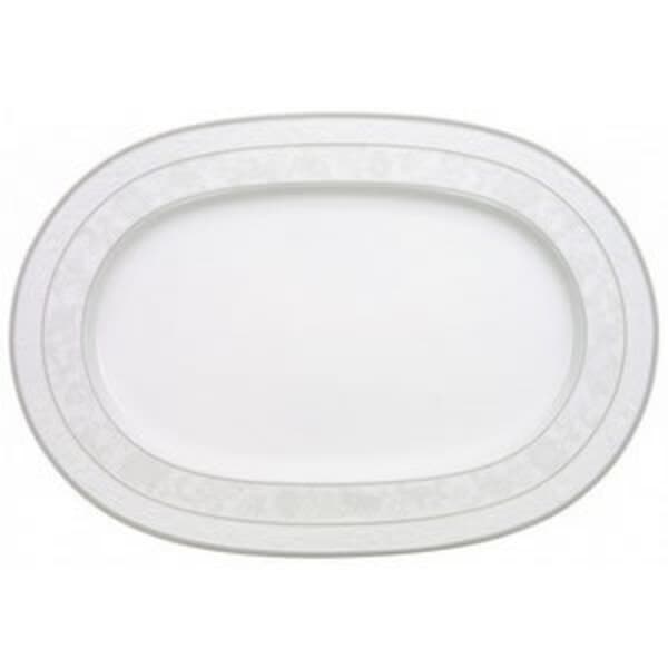 Villeroy and Boch Gray Pearl - Oval Platter 41cm