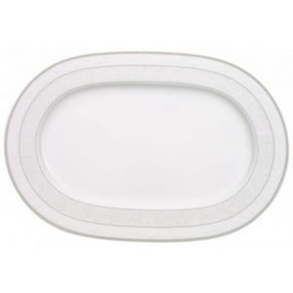 Villeroy and Boch Gray Pearl - Oval Platter 35cm