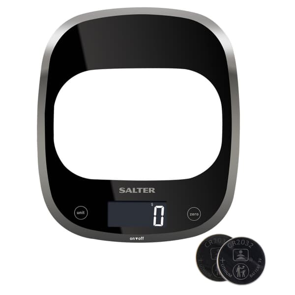 Salter Curve Glass Electronic Scales