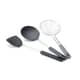 Joseph Joseph Nest Fusion 3 Piece Black Wok Utensil Set