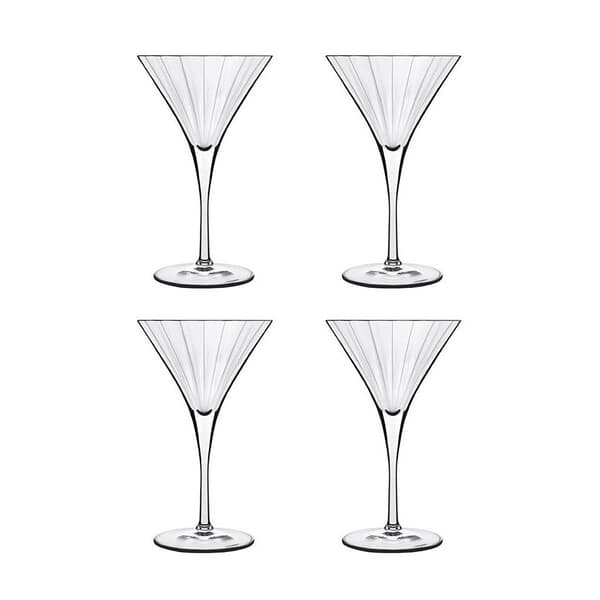 Luigi Bormioli Bach Martini 260ml Glass Set Of 4