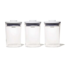 OXO Good Grips POP Mini Round Canister Set 3 Piece