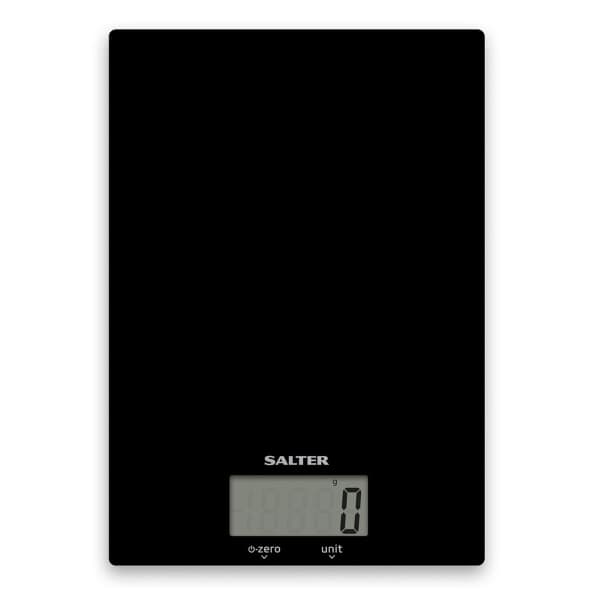 Salter Glass Digital Kitchen Scale - Black